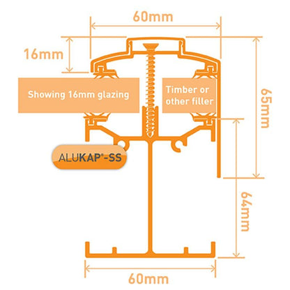 Alukap-SS Low Profile Gable Bar