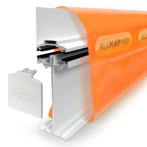 Alukap-SS High Span Wall Bar - Brown or White